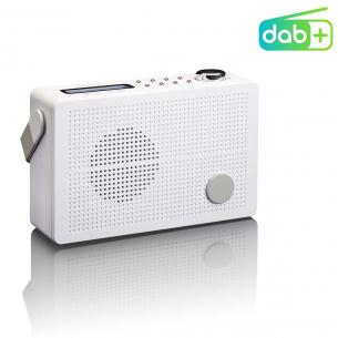 hvid alarmfunktion med fm-radio dab rbar b