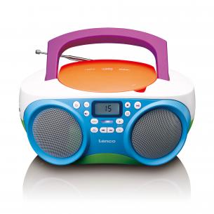 colour multi usb-afspiller cd og fm-radio rbar b lenco