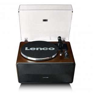 walnut reception bluetooth and built-in speakers 4 with turntable lenco