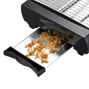 sort 600w krummebakke udtagelig med drister br flad melissa