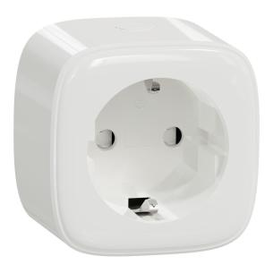 hvid gning energioverv med stikkontakt schuko plug smart wiser lk