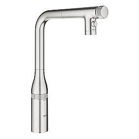 supersteel spray dual l-tud kkenarmatur k smart essence grohe