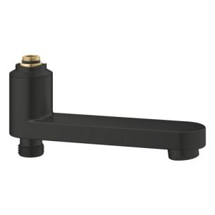 black matt sort omskifter med mm 143 2 1 tud svingbar grohe