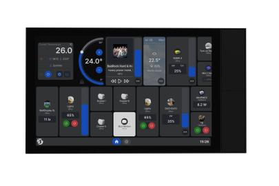 rm sk touch wifi - black xl display wall shelly