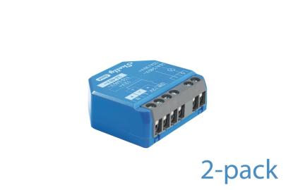 230vac 12-48vdc t kontakts potentialfrit med rel zigbee wifi - 2-pack gen4 1 shelly