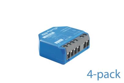 230vac 12-48vdc t kontakts potentialfrit med rel zigbee wifi - 4-pack gen4 1 shelly