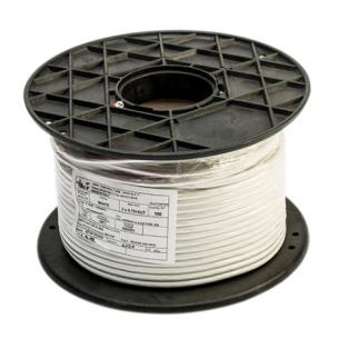 100m hvid grc 180 75mm 3x0 stofledning furtex