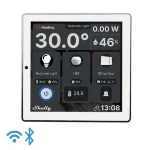 sk�rm touch wifi - white display wall shelly