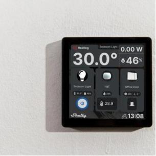 black t h blu black display wall shelly