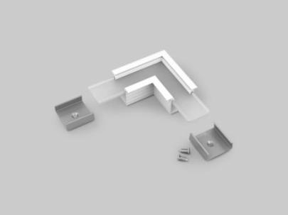 u7 f linea-in20 f hvid 90 hj�rnebeslag dioflex