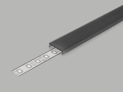 2m profil alu f sort c3 afd�kning dioflex