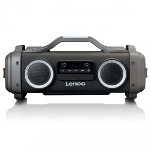 sort lyseffekter med sd micro og usb fm-radio jttaler -h bluetooth t nkt st lenco