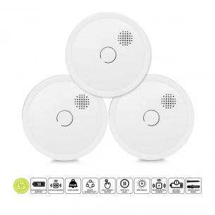 hvid 3-pak r 10 gdetektor r tilslutningsbar s dl tr alecto