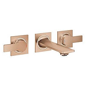 sunset warm rstet b s 3-h ndvaskarmatur h togreb new allure grohe