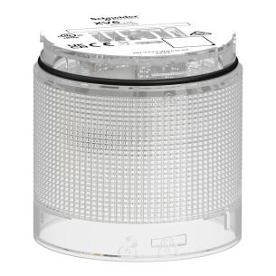 konstant lyser der led og glas klart med farve orange i mm 60 i rn lyst xv6 harmony for lysmodul