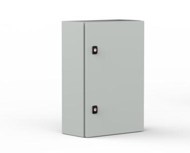 aluminium 800x800x300 r enkeltd med skab gmonteret v