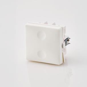 hvid - 0 1 korr afbryder curveline switch fesh