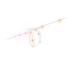 230v 2w 24 lights string ambiance color and white festavia hue philips