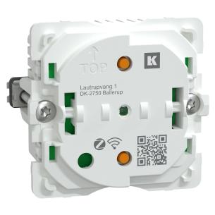 hvid frontplade uden wiser fuga lk kontakt trykknap