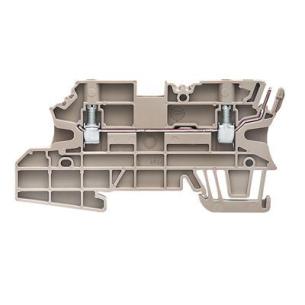 3 connections of number v 250 a 24 mm2 5 2 beige dark connection screw block terminal feed-through