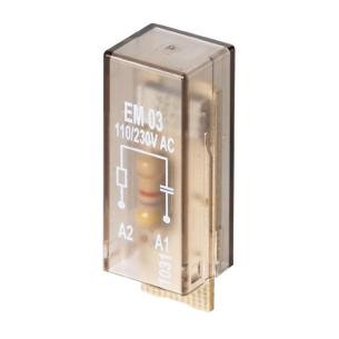 no indicator status element rc uc v 230 riderseries relay circuit suppressor protective