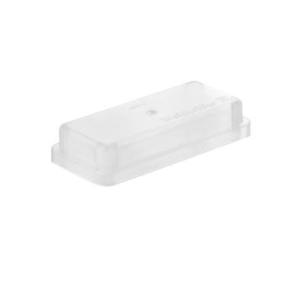 transparent white colour polypropylene material basic ip20 6 size installation connector plug-in industrial transporting for cap protective
