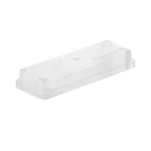 transparent white colour polypropylene material basic ip20 8 size installation connector plug-in industrial transporting for cap protective