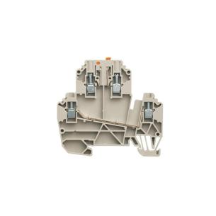2 levels of number 4 connections of number v 500 a 24 mm2 5 2 beige dark connection screw terminal test-disconnect