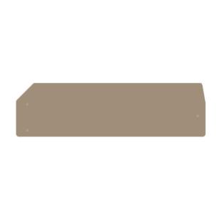 yes snap-on wemid v-0 mm 5 1 width mm 75 83 height beige dark terminals for plate end