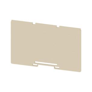 v-0 mm 2 width mm 160 height beige dark terminal plate partition