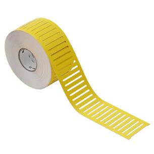 vertical and horizontal without characters printed yellow marking terminal
