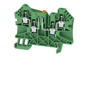 1 levels of number 4 connections of number v 500 a 27 mm2 4 green connection screw terminal test-disconnect
