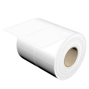 c 150 -40 white polyester without characters printed mm 5 76 width marking device