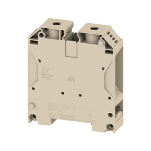 2 connections of number v 1000 a 192 mm2 70 beige dark connection screw block terminal feed-through