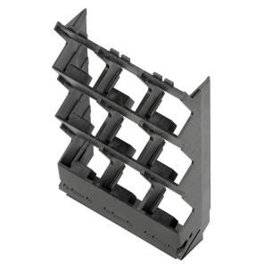 black plastic state installed in ip20 67 width housing modular element side