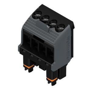box connection yoke clamping 4 poles of number mm2 31 3 00 5 mm in pitch a 10 v 320 connection wire connector pcb