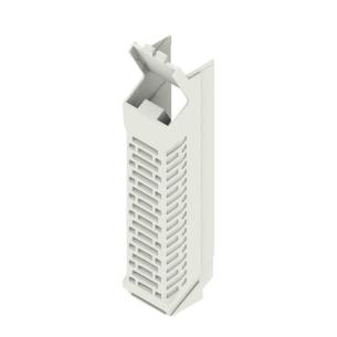 grey light plastic state installed in ip20 5 22 width housing modular element side