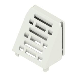 grey light plastic state installed in ip20 5 22 width housing modular cover element side