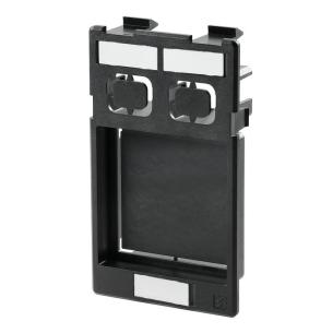 data 2x power 1x shielded plate insert built-in housing component for plate insert