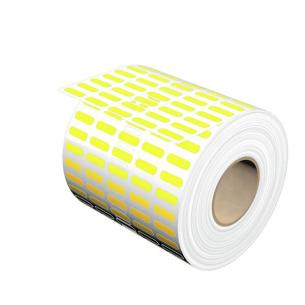 c 150 -40 yellow polyester without characters printed mm 5 16 width marking device