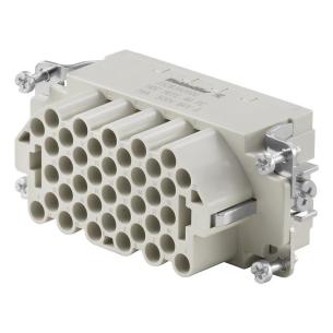 6 size installation connection crimp 40 poles of number a 16 v 500 female connectors plug-in industry insert contact