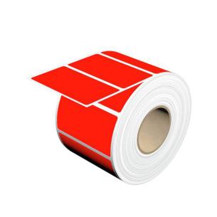 red polyester without characters printed mm 64 width marking device