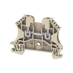 2 connections of number v 800 a 32 mm2 5 2 beige dark connection screw block terminal feed-through