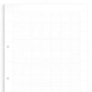 vertical and horizontal without characters printed white marking terminal