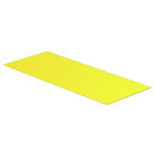 vertical and horizontal without characters printed yellow marking terminal