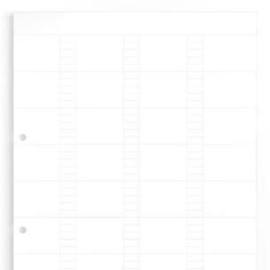 vertical and horizontal without characters printed white marking terminal