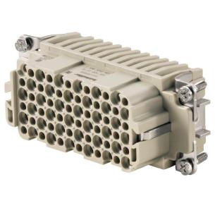 6 size installation connection crimp 72 poles of number a 10 v 250 female connectors plug-in industry insert contact