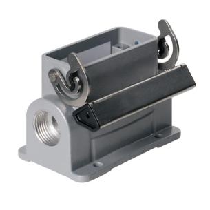condition plugged in ip65 2 size installation side lower clamp end-locking housing base connectors industry housing
