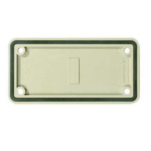 4 size installation grey colour plastic connector industrial cover