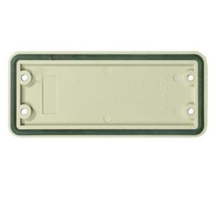 5 size installation grey colour plastic connector industrial cover